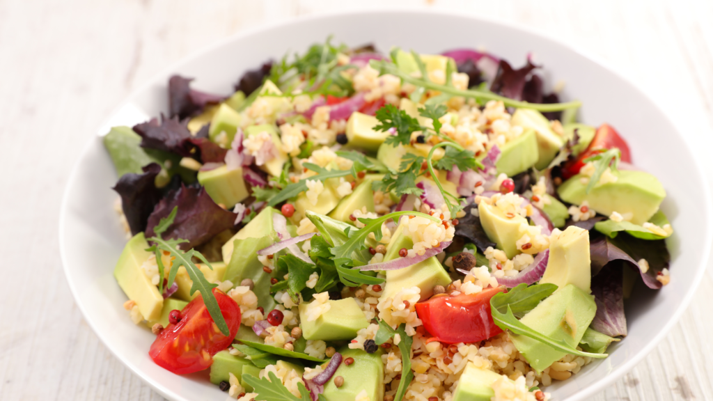 Salad alpukat dan tomat