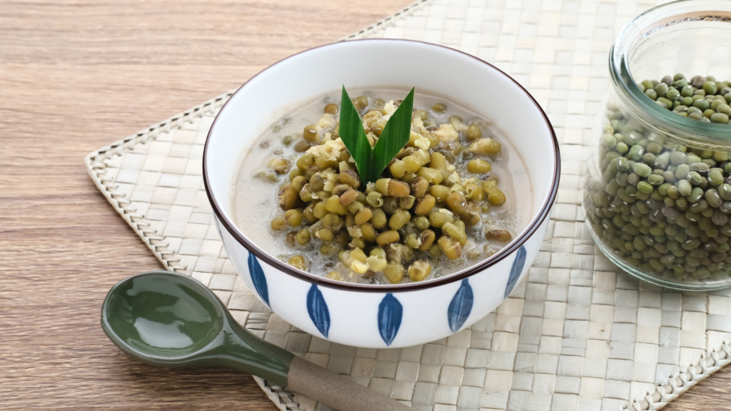 Bubur kacang hijau tanpa gula berlebih