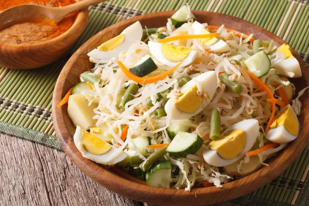 gado-gado rendah kalori